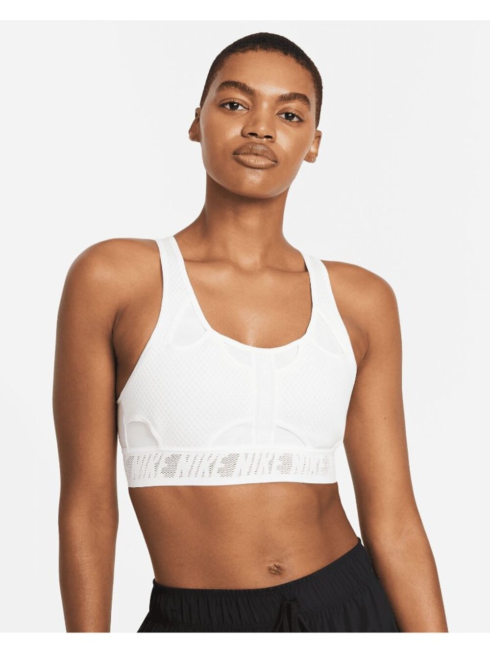 Nike Dri-FIT Womens Medium Support Padded Sports Bra CZ4439-100 Size XS